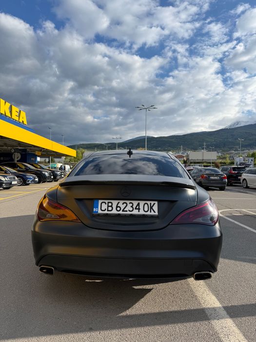 Mercedes-Benz CLA 250 matte black  SPORT EXHAUST