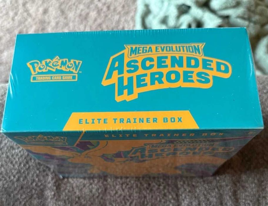 Pokemon TCG Mega Evolution Ascended Heroes ETB elite trainer box