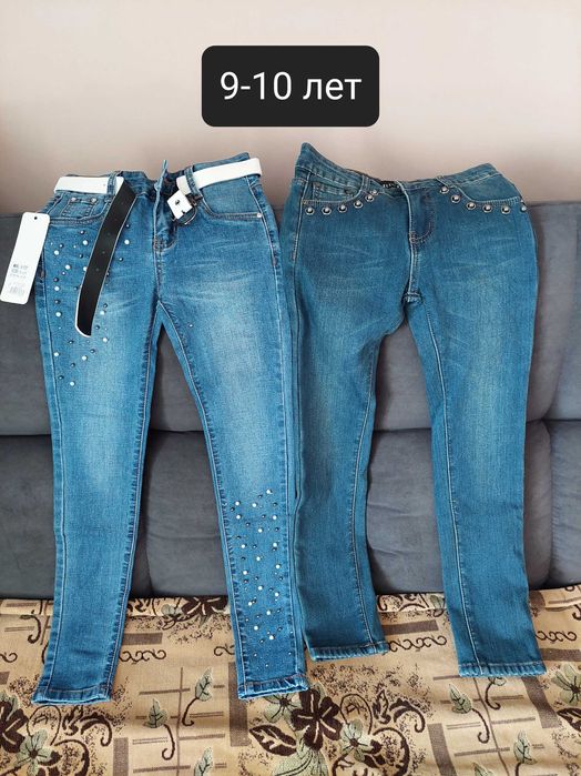 Продам новые джинсы на девочку!