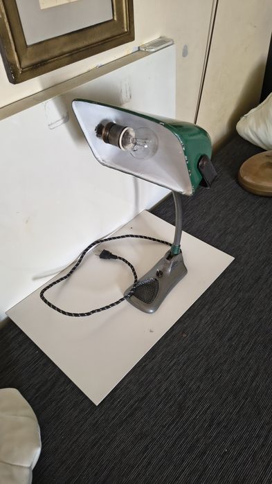 Lampă bancher veche