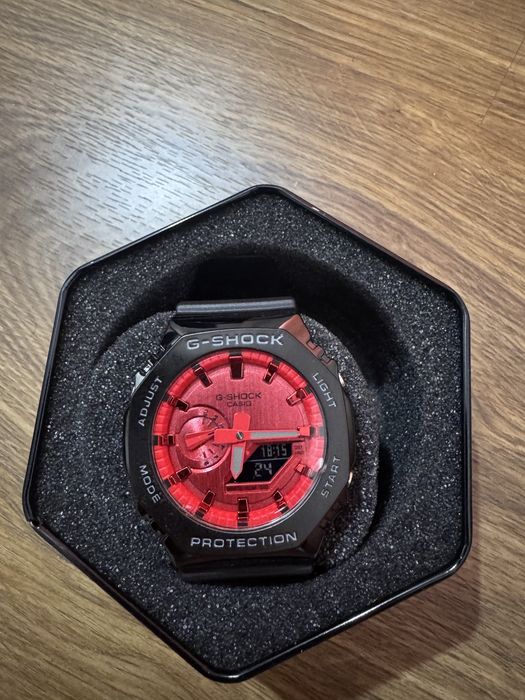 g shock ga-2100 negru