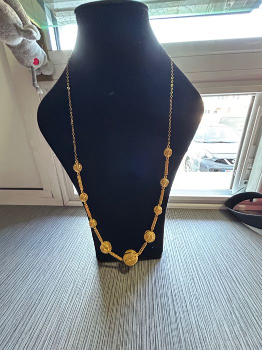 Ново! Златно колие “Топчета”