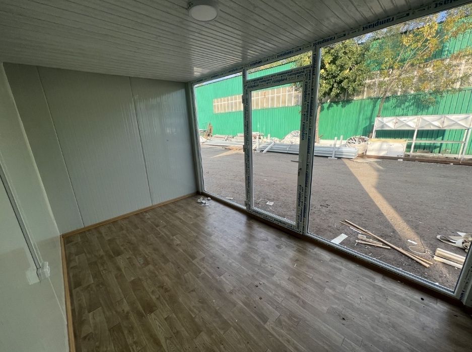 Container containere vitrina birou spațiu comercial showroom magazin