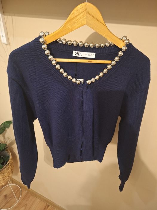 Жилетка ZARA с декорация