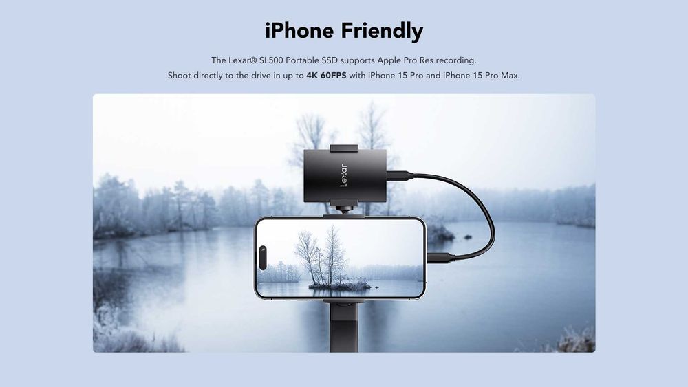 SSD-накопитель Lexar SL500 with Magnetic Set 1TB USB