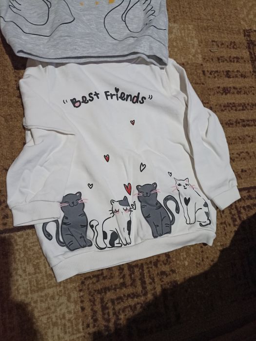 Детски дрехи 3 блузи и един панталон 3-4г.