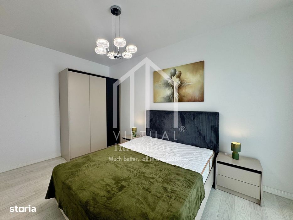 Apartament cu 2 camere, 55mp utili, 2 terase, lift, prima inchiriere