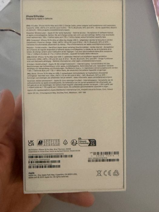 iPhone 15 pro Max 256