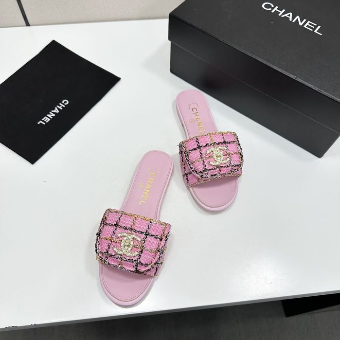 Papuci Chanel, slapi Premium