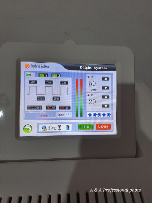 Aparat laser SHR epilare definitiva