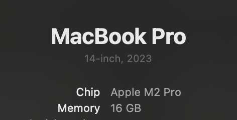 Apple Macbook Pro M2