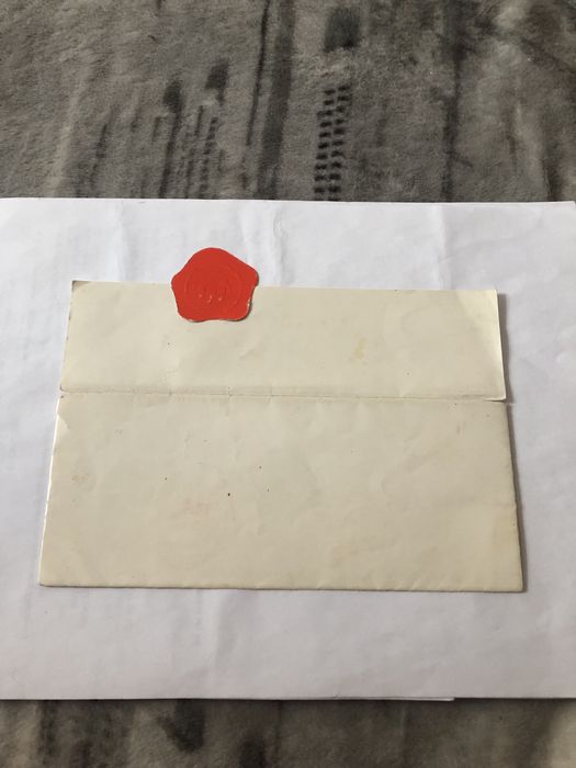 Открытка СССР с конвертом