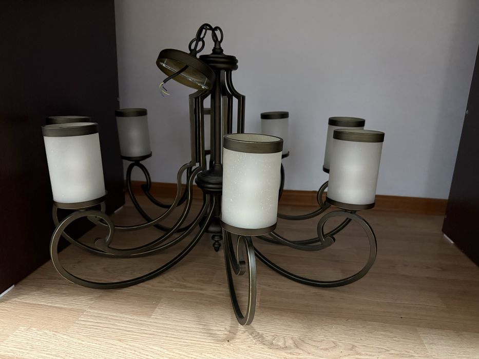 люстра 8 рожковая