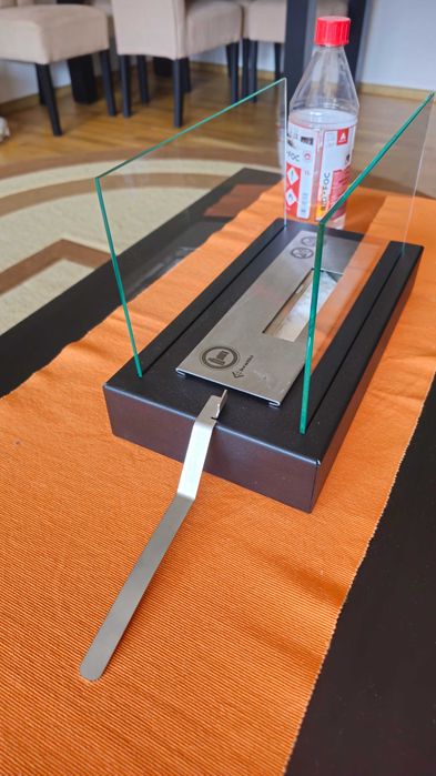 Șemineu de masă Kratki Hotel S, cu bioetanol