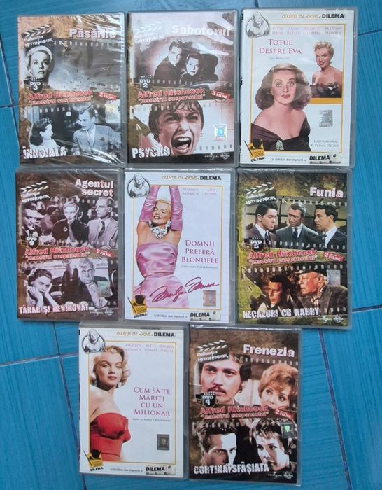Dvd-uri cu filme + cd cu muzica