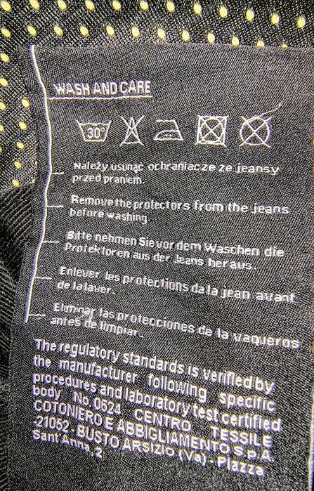 Blugi moto cu Kevlar și protecții, Course, W32L30