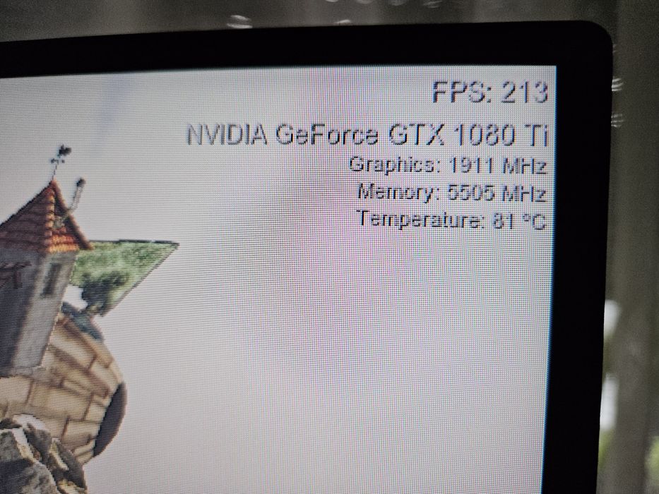 Vând unitate Pc DDR4 7400 8 gb ram placa video Gtx 1080 ti 11gb VRAM