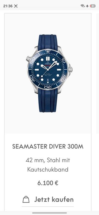 De vanzare Omega seamaster 300 m blue
