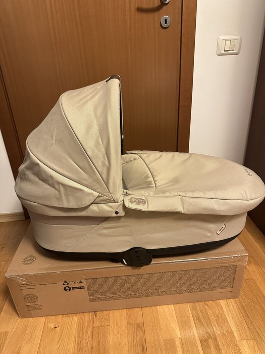 Landou Cybex Balios S Lux — Almond Beige, ca nou, cu cutie
