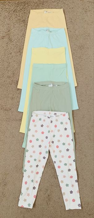 Set colanti fetite marimea 98-104, h&m, noi/purtati o singura data