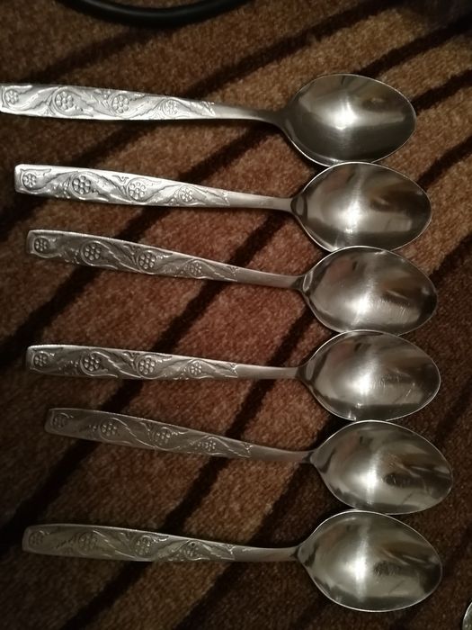 Руски вилици, лъжици, ножове от неръждаема стомана