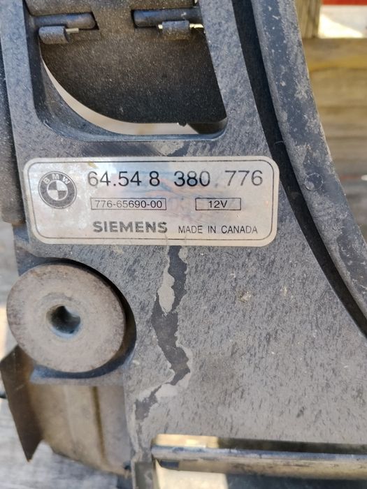 Продам вентилятор кондиционера БМВ е38