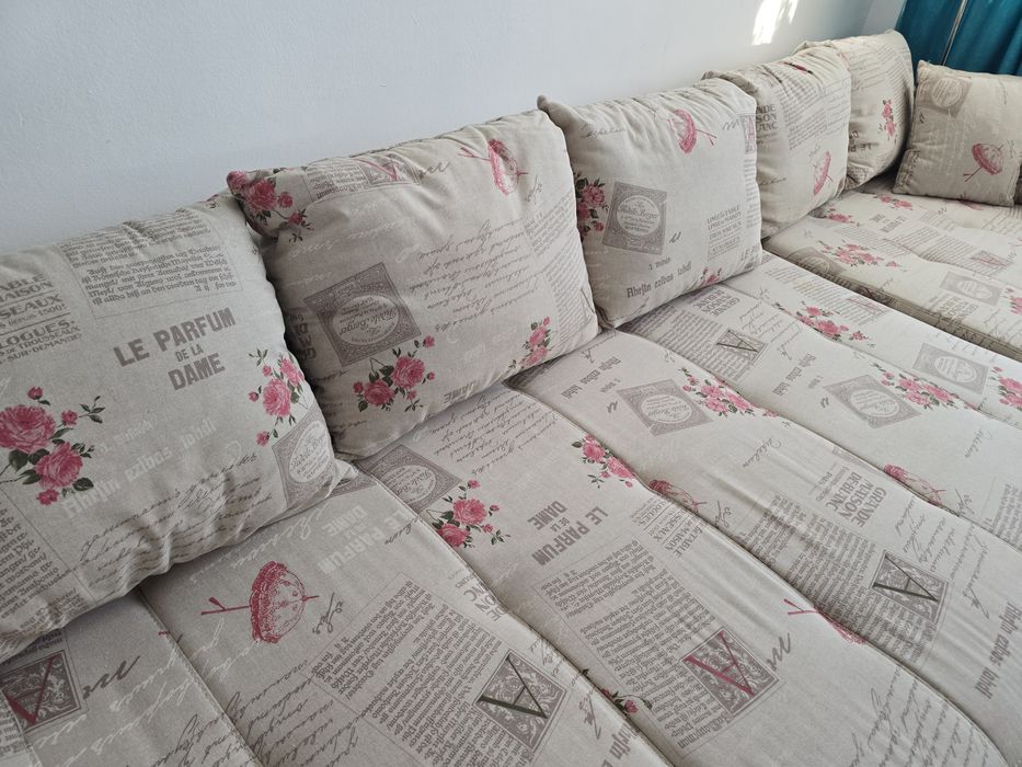 Coltar beige bloom