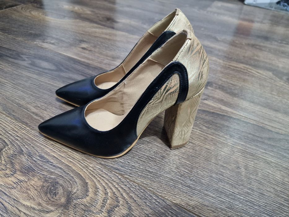 Pantofi piele naturala