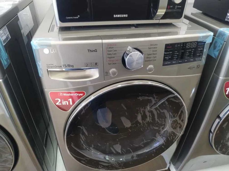 Стиральная машина LG с сушкой Steam модели есть установка доставка