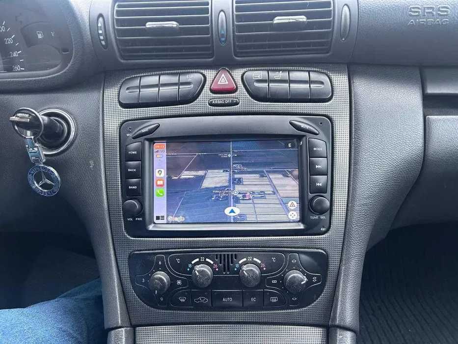 Navigatie Android Mercedes w203 w209 - WIFI, Bluetooth CARPLAY 1-8GB