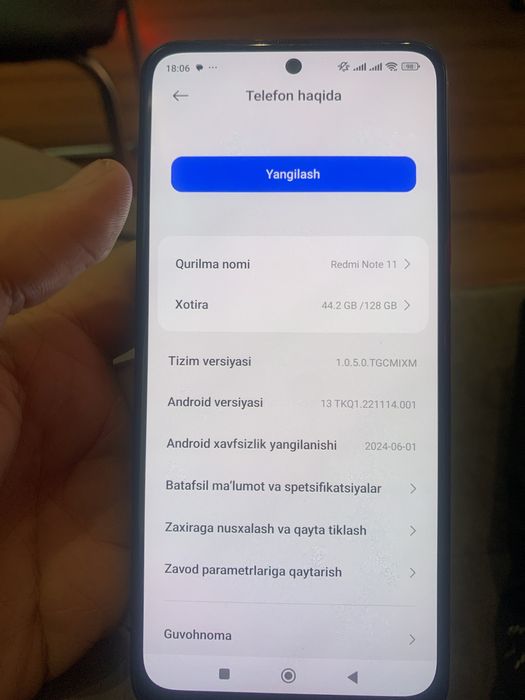 Redmi Note 11 128 GB