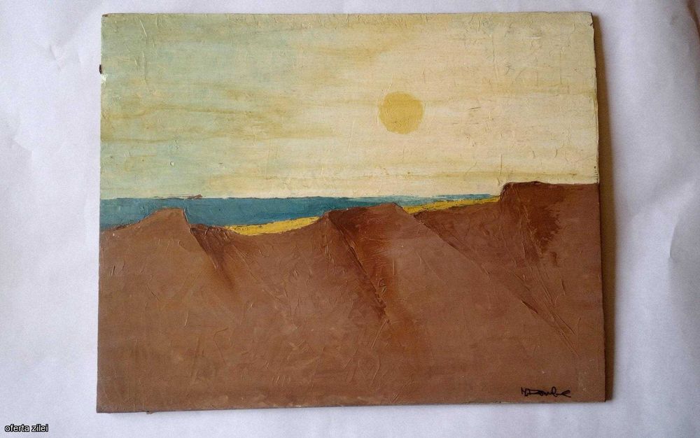 PEISAJ - ulei pe lemn