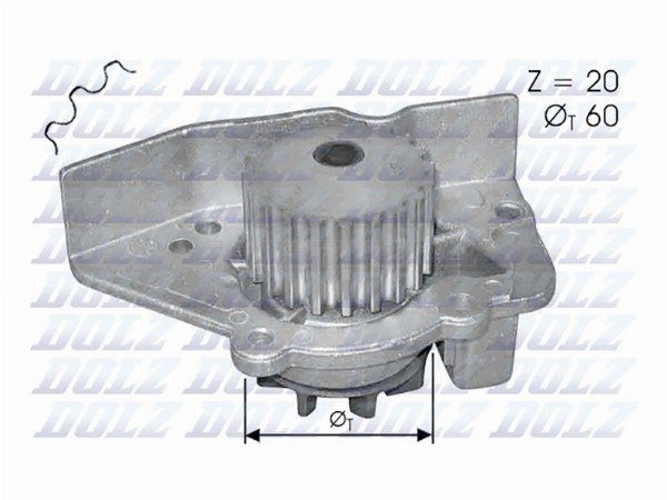 Помпа Citroen Berlingo