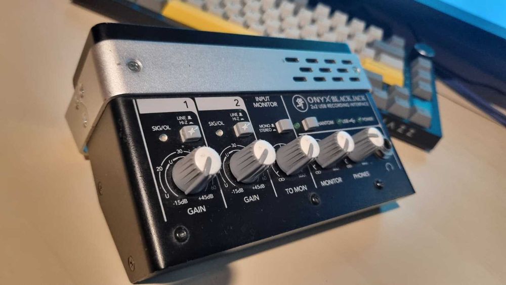 Placa de sunet Onyx Black Jack 2x2 usb recording interface