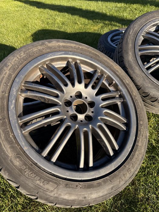 Jante aliaj R17 5x100 + anvelope vară 225/45 R17 (aproape noi) – 7.5J ET45