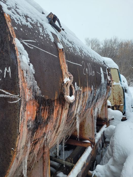 Продам бочку на полозьях