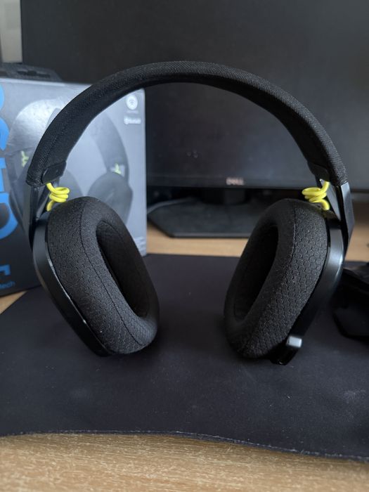 Casti gaming wireless Logitech G435 Lightspeed, Negru