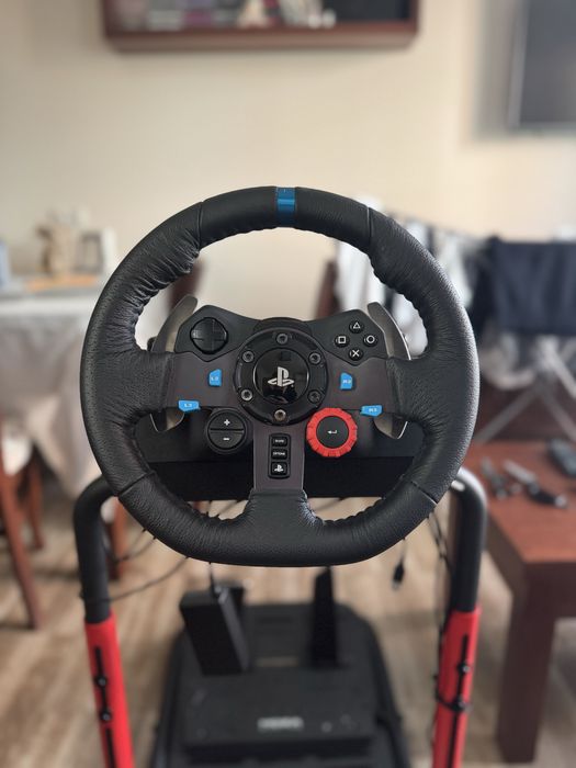 Волан с педали Logitech G29, черен, PC/PS4/PS5