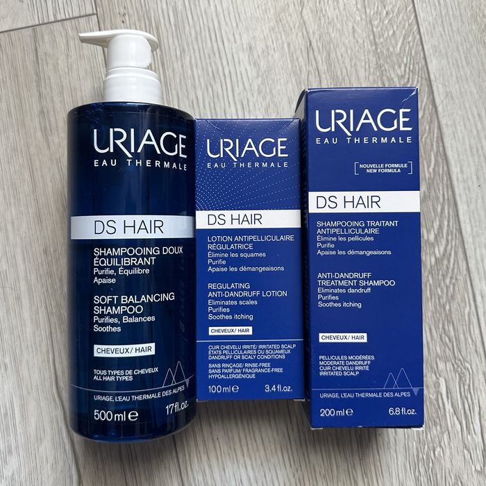 Set Tratament de par Uriage Eau Thermale Ds Hair - Bebe tei