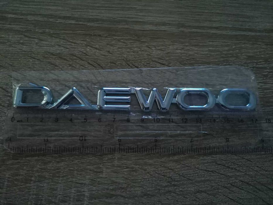 Надпис стар стил Daewoo Деу