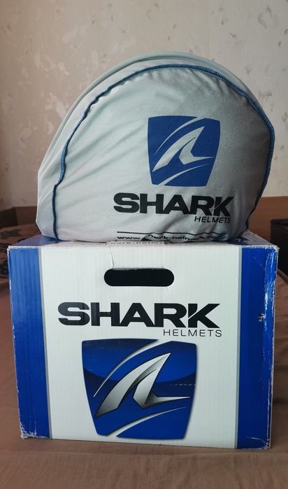 Нова каска за мотор, мотокрос, супермото Shark Varial J. Tixier