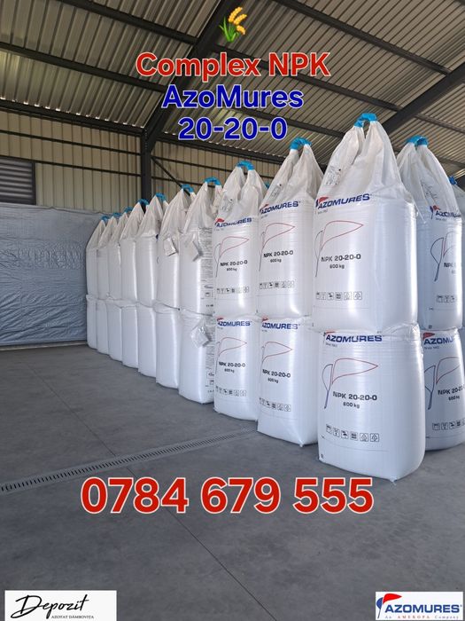 Ingrasaminte chimice agricole Azot Complex NPK Nitrocalcar