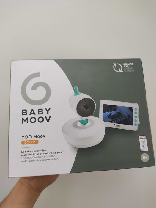 Sistem monitorizare cu camera Babymoov, 7culori, 2xUSB, 360 A°, Sigila