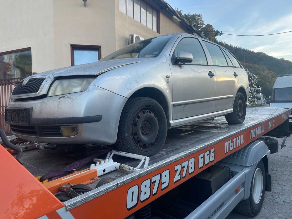 Skoda Fabia 1.4i 16v Шкода Фабиа 2002 година на части