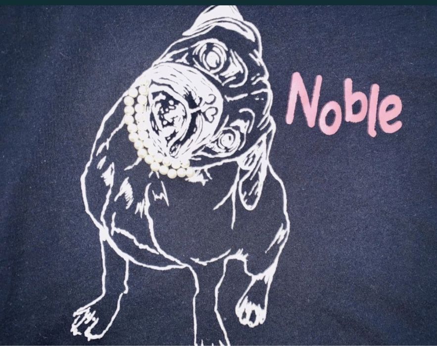 Tricou Buldog cu perle