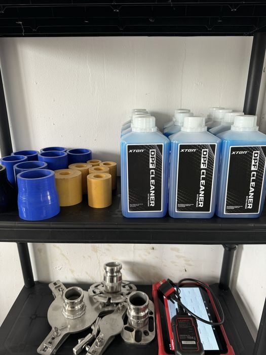 Curatare filtru particule, Curatare DPF