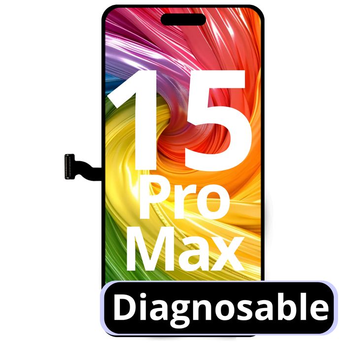 Ecran Display iPhone 15 PRO MAX, Soft Oled, 120hz - Diagnostic suport
