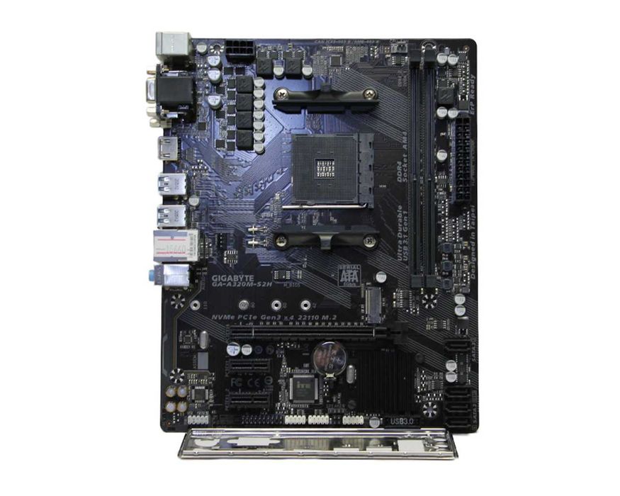 Мат.Плата AM4 GIGABYTE GA-A320M-S2H 2x DDR4