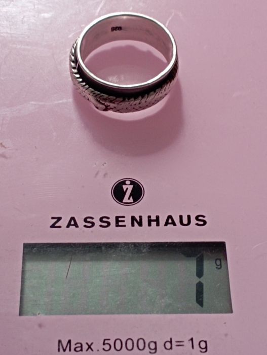 Inel din argint 925 -Dragon rotativ- lucrat manual