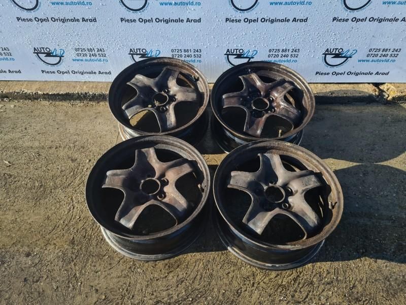 Jante tabla otel structurate R16 5x110 ET39 Opel Astra H facelift
